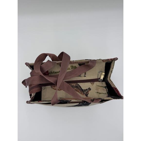 Signare English Horse Tapestry Tote Bag - Picture 2 of 7